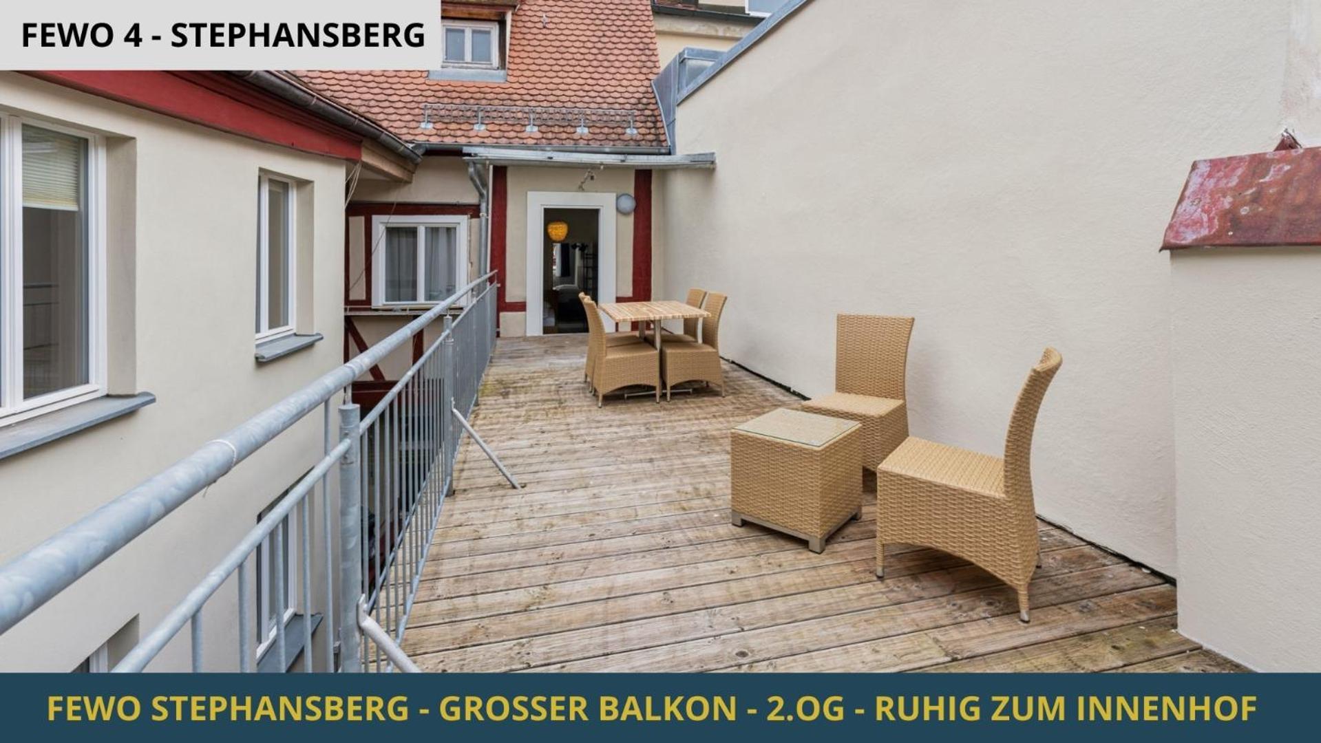 Neu Kapapart15 - 6 Schoene Fewos Mit Einbaukueche, Bad Und Balkon In Der Altstadt Auf Bambergs Insel Eksteriør billede