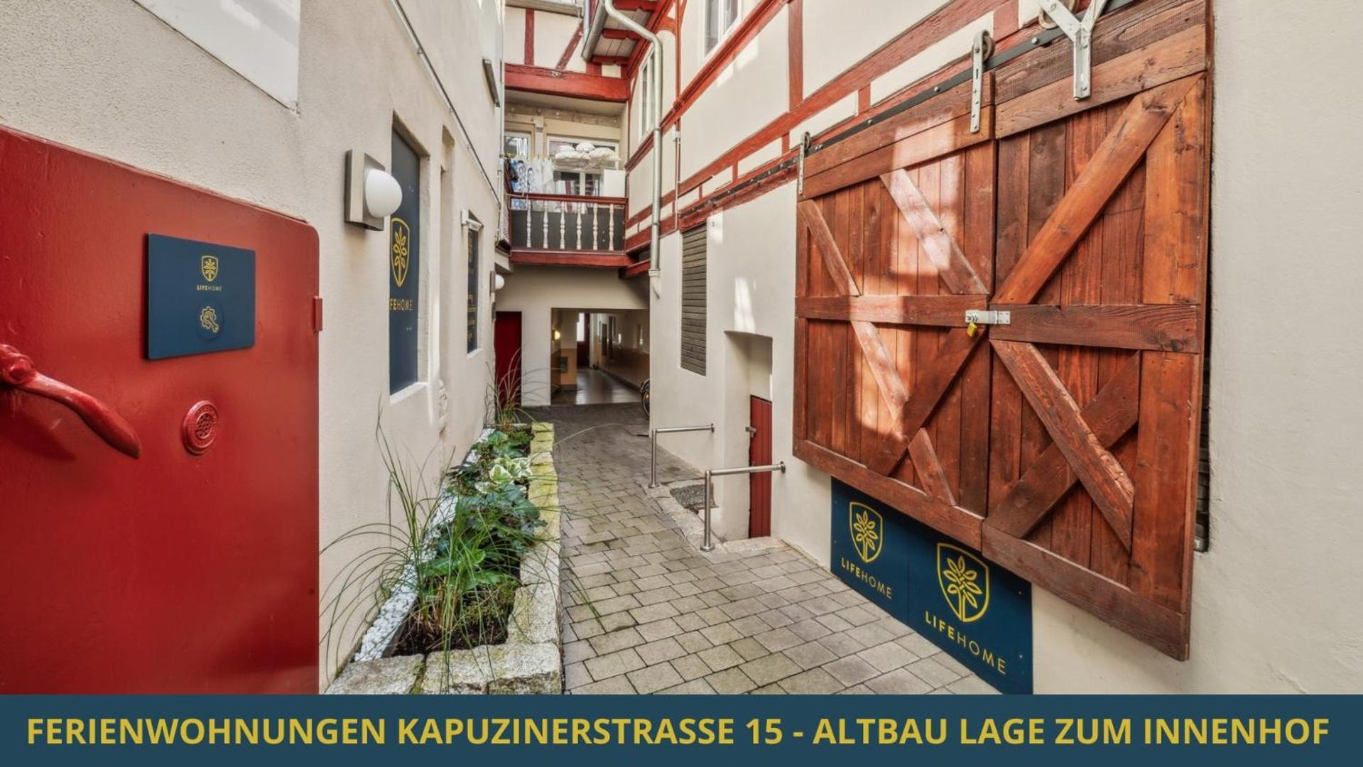 Neu Kapapart15 - 6 Schoene Fewos Mit Einbaukueche, Bad Und Balkon In Der Altstadt Auf Bambergs Insel Eksteriør billede